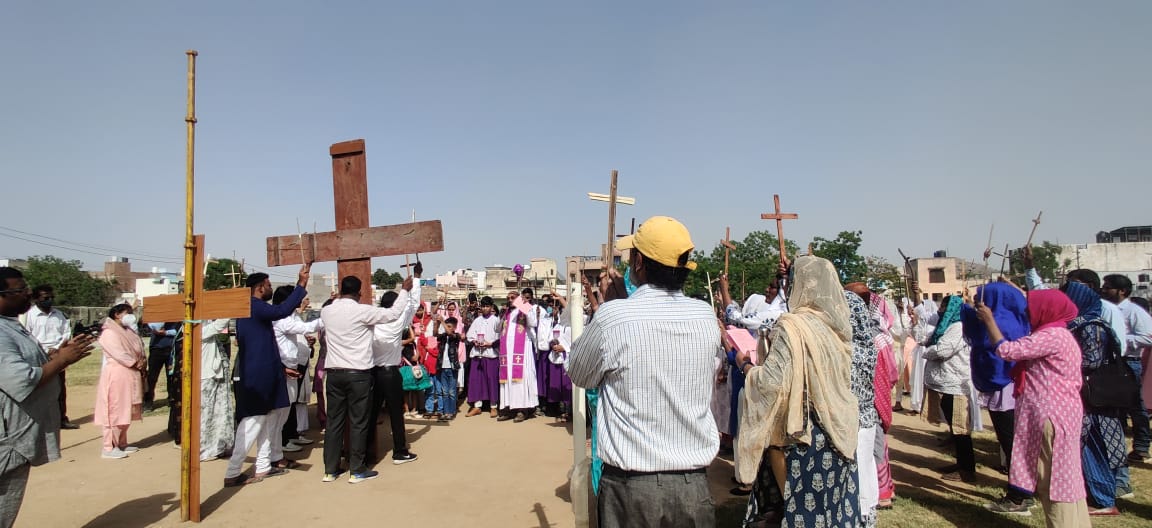 Good Friday Celebration at Church Compound