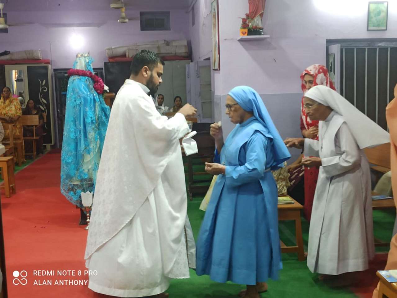 Mary Meeting Jesus on the Way to Calvary