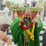 The farewell ceremony organized